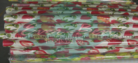 China pvc tablecloth fabric manufacturer